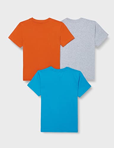 T2F Boys Cotton Solid Regular Fit T-Shirt (Pack of 3)