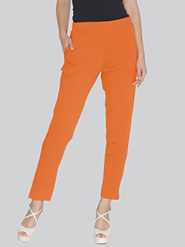 Lyra Cotton Strech Pencil Pant For Women | Mid-Waist | Fashionwear