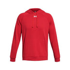 Under Armour Men's Rival Fleece Hoodie, (601) Red / / White, XX-Large