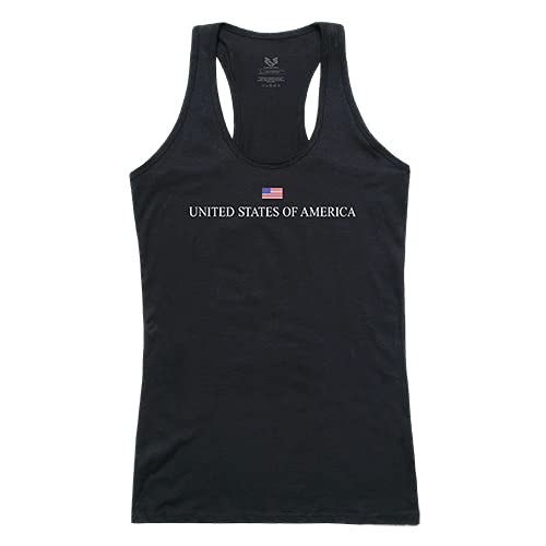 Graphic Tank, USA, Black, M