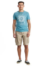 Unionbay Men's Survivor Belted Cargo Short, Desert, 36