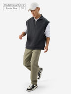 The Souled Store Solids: Light Olive Straight Fit Cotton Blend Cargo Jeans For Men And Boys - Effortless Utility And Style Combi