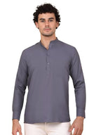 Jompers Mens Solid Short Kurats