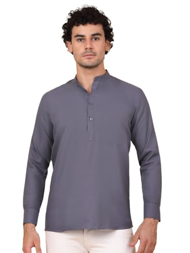 Jompers Mens Solid Short Kurats