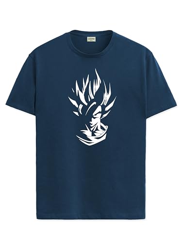 ADRO Tshirt for Men | Printed T Shirt for Men | 100% Cotton T-Shirt |Printed T Shirt | T-Shirts | RN24-GOK-SB-M Teal