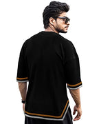 Eyebogler Loose Fit Cool Tshirt For Men Black