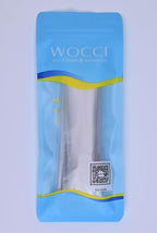 WOCCI 14mm Silicone Watch Band, Quick Release Rubber Replacement Strap with Black Stainless Steel Buckle (Christmas Red)