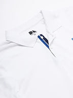 Dennis Lingo MenS Slim Fit White Polo T-Shirt