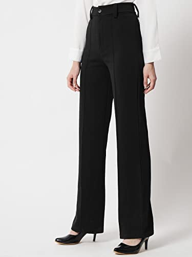 KOTTY Pack of 2 Women Regular Fit Viscose Rayon Trousers