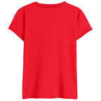 Bon Organik Womens Regular Fit T-Shirt (BON11511_Red