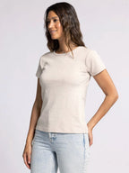 Lexi Tee - Cappuccino Heather