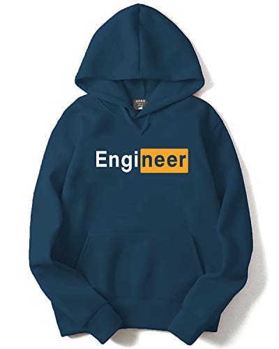 ADRO Engineering Design Printed Hoodie/Sweatshirt for Men (H-M-EGN-SB-L_Teal)