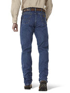Wrangler Men's George Strait Cowboy Cut Original Fit Jean, Heavyweight Stone Denim, 40W x 30L