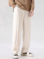 Greciilooks MenS Lycra Cargo Track Pants  Loose Fit Joggers For Men | Korean Style Travel & Lounge Wear With Pockets