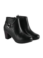 Shoetopia girls BT-3406 Black Ankle Boot - 8 UK (Girls-BT-3406-Black)