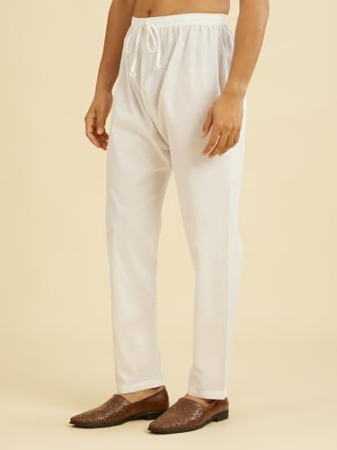 Diwas By Manyavar MenS Cotton Solid Pyjama