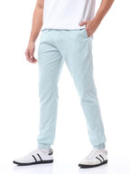 Bewakoof MenS Solid Regular Fit Cotton Joggers Blue