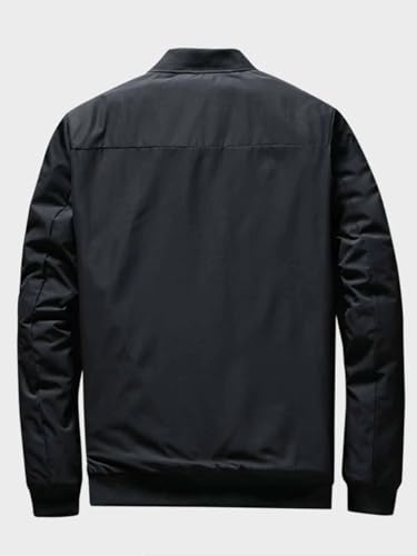 Lymio men jackets || bomber jacket for men || Lightweight Outwear Sportswear Polyester Standard Length Bomber Jacket (J-01-03) (