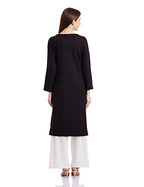 W For Woman Women'S Straight Kurta (15No15482-65744_Grey_10)