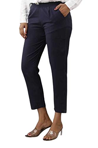 Digital Shopee Women Casual Formal Western Stylish Rayon Trouser Regular Fit Plain Pants Lowers Bottom Wear Office Wear |Ds-Pant