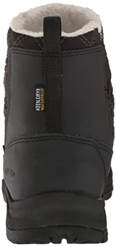 KEEN Women's Terradora 2 Wintry Pull On Insulated Waterproof Snow Boot, Black/Black, 9.5