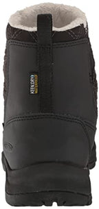 KEEN Women's Terradora 2 Wintry Pull On Insulated Waterproof Snow Boot, Black/Black, 9.5