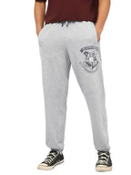Bewakoof Official Harry Potter Merchandise MenS Graphic Print Oversized Fit Terry Joggers_664123_Grey_M