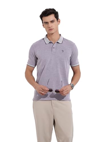 The Indian Garage Co Mens Regular Fit Textured Neck Half Sleeves Sweater