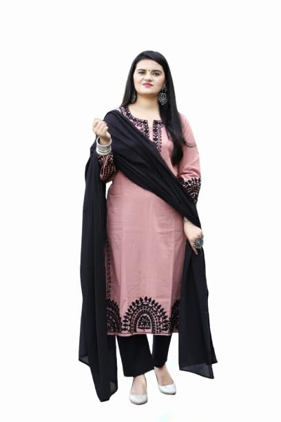 Suppar Sleave Embroidered Salwar Suit For Women Party Kurta Set For Women Modern Ethnic Wear