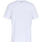 Under Armour Men's Sportstyle Left Chest Short-Sleeve T-Shirt, White (100)/Black, X-Small