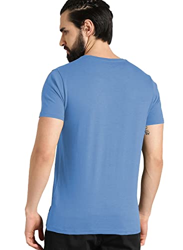 ADRO Summer Adventures California Mens Printed T-Shirt (RNR-M-CLL-SK_SkyBlue_M)