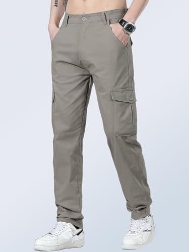 Toplot MenS Cotton Cargo Pants || Cargo For Men || Straight-Leg Cargo For Men ||Men Casual Pant