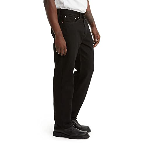 Levi's Men's 550 Relaxed Fit Jeans (Also Available in Big & Tall), Black, 60W x 32L
