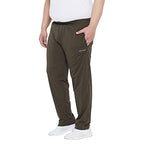 Bigbanana Plus Size MenS Regular Fit Solid Trackpant