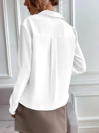 Greciilooks WomenS Regular Fit Western Shirt (Gl-W2215_White