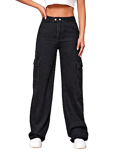 DHRUVI TRENDZ Womens Regular Denim (DT-DJ-02_Black_34)