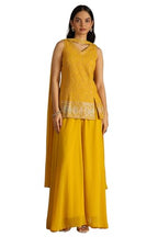 Soch Women Georgette Embroidered Suit Set with Mirror and