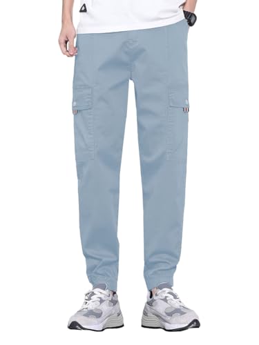 Tagdo Relax Fit MenS Cargo (Rf-Cargo-2004-Aqua-32)