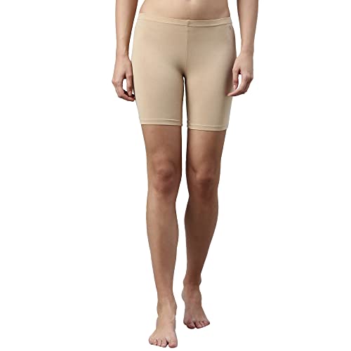 Enamor Womens Shorts (Beige, XL)