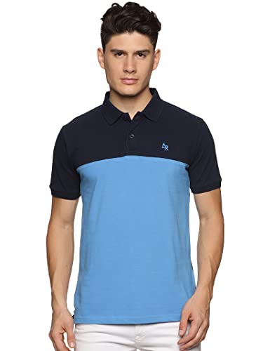 ADRO Men's Premium Polo T-Shirt (PN23-S6-NBSK-SK_SkyBlue_XL)