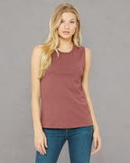 Ladies Jersey Muscle Tank - WHITE - S(D0102H7W7N2)