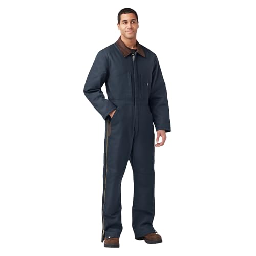 Dickies Men's Premium Insulated Duck Coverall, Dark Navy, 2XL - Tall