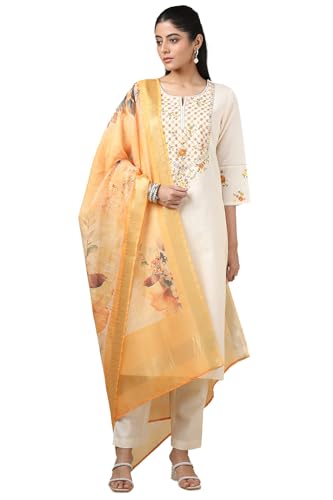 Soch Women Ruby Silk Salwar Suit Set (