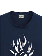 ADRO Tshirt for Men | Printed T Shirt for Men | 100% Cotton T-Shirt |Printed T Shirt | T-Shirts | RN24-GOK-NB-XL Navy Blue
