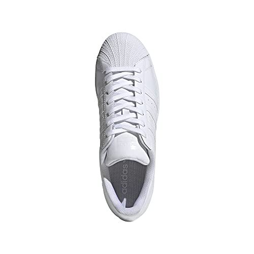 adidas Originals Mens Superstar White/White/White 8.5