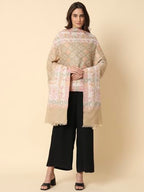 Pashmoda Women Chaman Kaani Woven Design Shawl (Size: 101 X 203 Cms)
