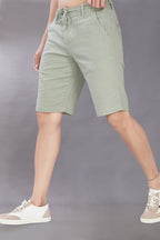 Divisive MenS Relaxed Fit Cotton Linen Shorts