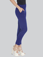 Lyra Cotton Strech Pencil Pant For Women | Mid-Waist | Fashionwear