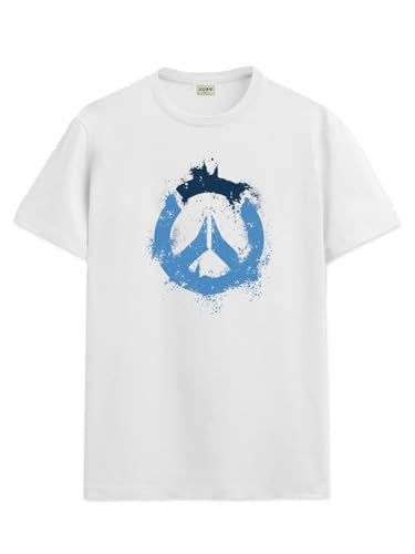 ADRO Mens Printed T-Shirt for Men | R22-M-PC-WH-XL White