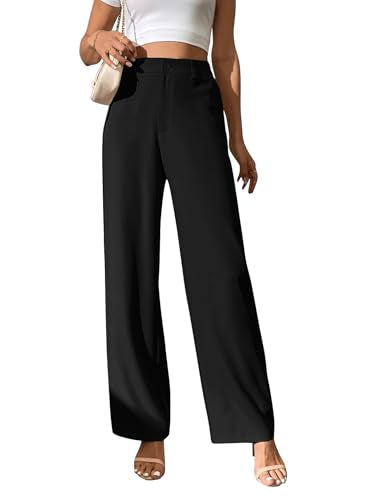 Toochki Trouser for Women | High Waist Trousers for Womens | Summer Track Pant | Casual Spandex Pants Black